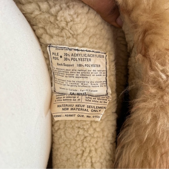 Long Brown Suede Coat with Fur Collar - Picture 11 of 13